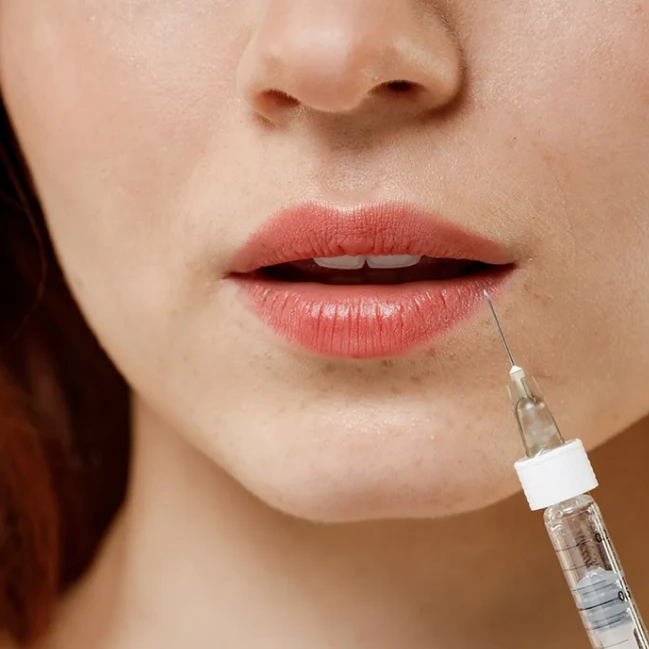 Cosmetic facial treatment to enhance natural facial appearance