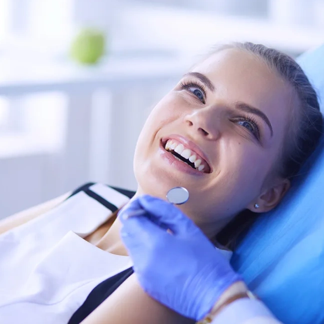 Professional teeth whitening treatment for a brighter smile
